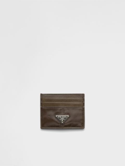 Leather card holder