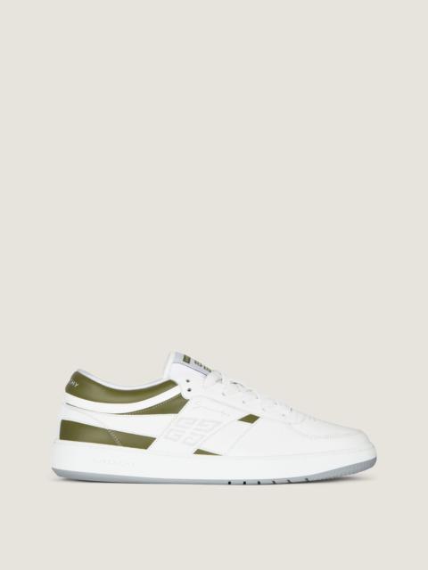 G MOVE SNEAKERS IN MIXED LEATHERS