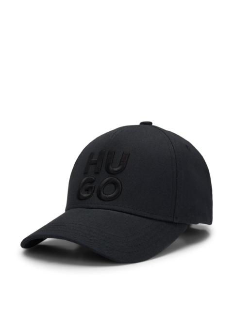 COTTON-TWILL CAP WITH EMBROIDERED LOGO
