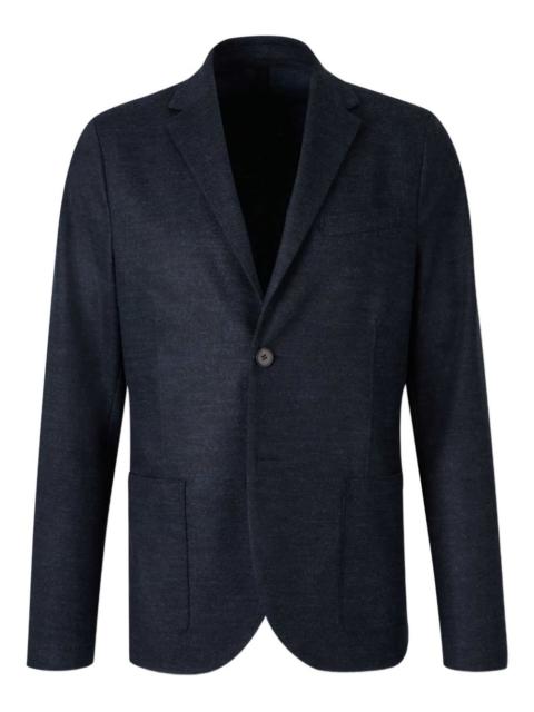 single-button patch-pocket blazer