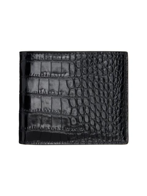 Black Exotic Line Bifold Wallet