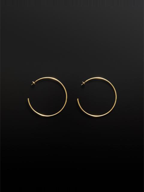 HOOP EARRINGS IN 18K YELLOW GOLD