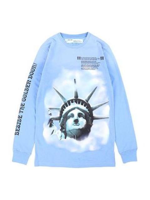 Off-White C O Virgil Abloh Liberty Crew Neck Sweater OMBA025E181920153199