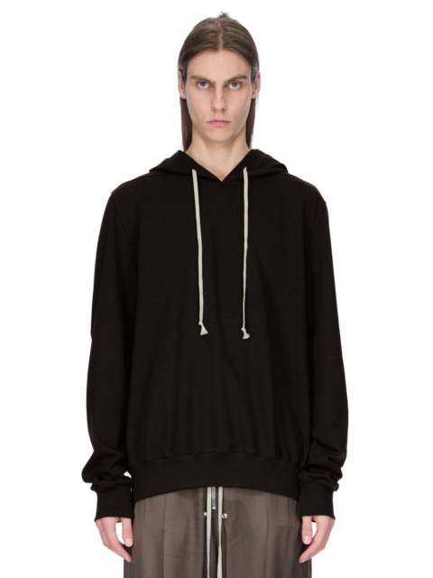 Organic Cotton-Jersey Hoodie Black