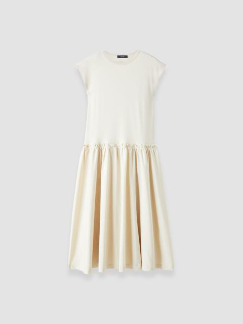 Cotton Poplin Jersey Dress