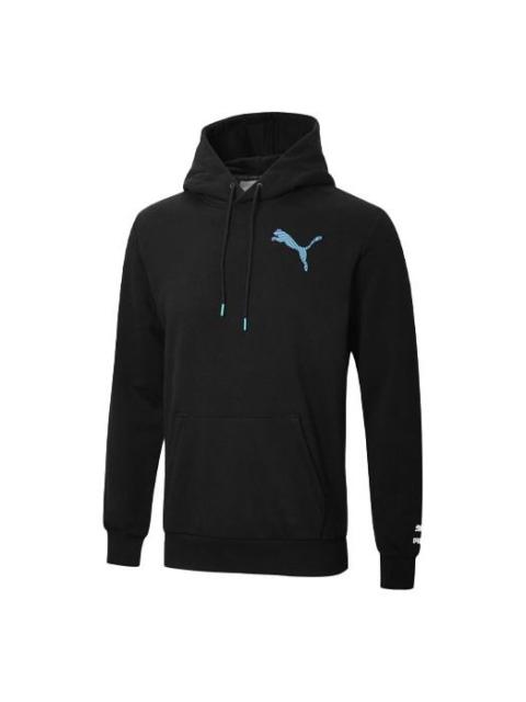 PUMA Claw Pack Hoodie 'Black Blue' 596632-11