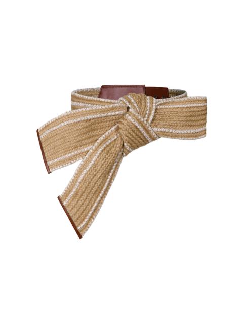 Wind Whisper Tie-Front Belt neutral