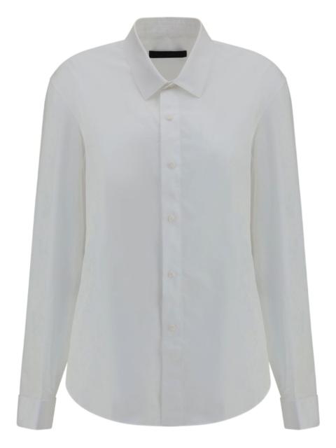 button-up cotton shirt