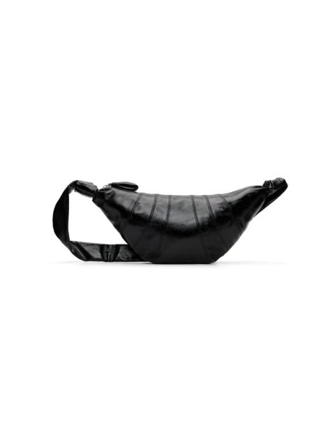 Black Medium Croissant Bag