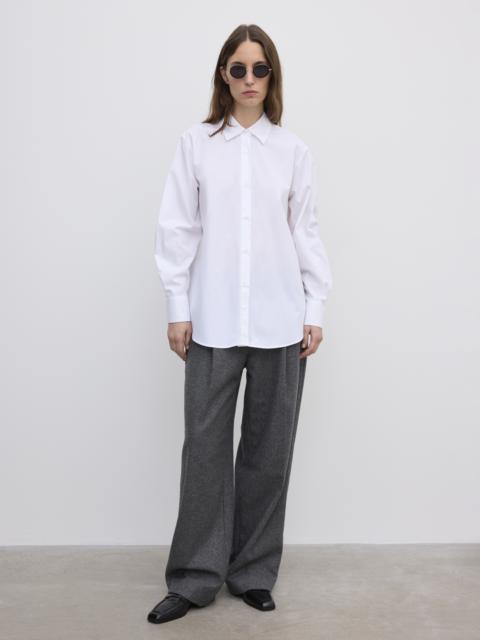 Relaxed Poplin Shirt
