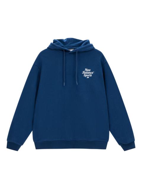 New Balance Sportswear Hoodie 'Blue White' 5CD38061-NV