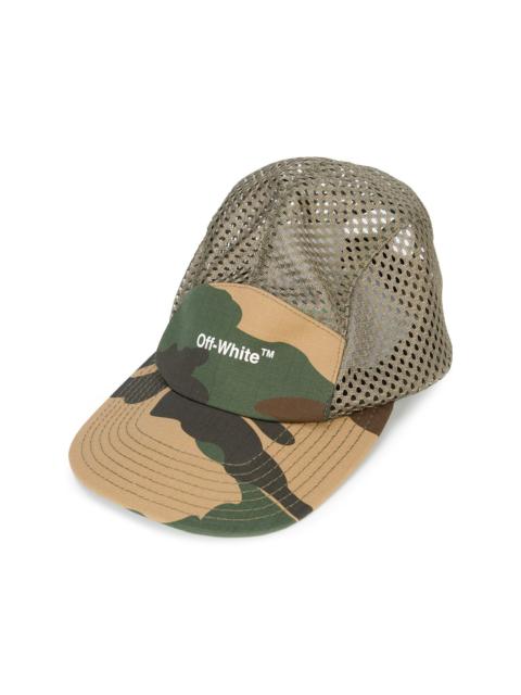 logo camouflage baseball cap