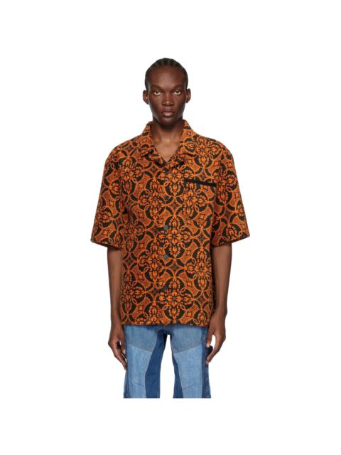 Orange & Black Towels Shirt
