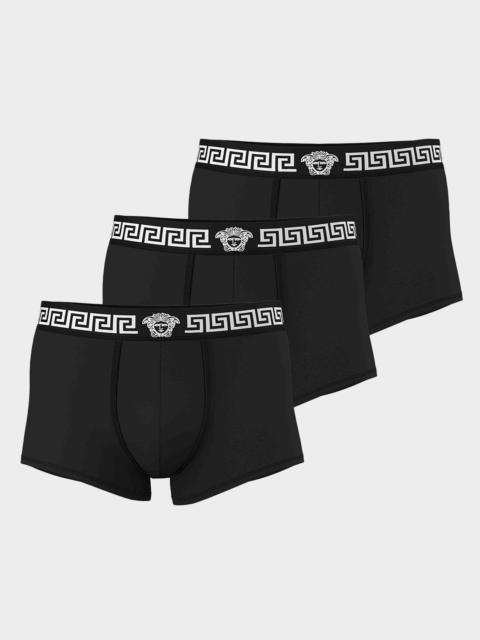 Men & apos;s Medusa La Greca 3-Pack Boxer Briefs