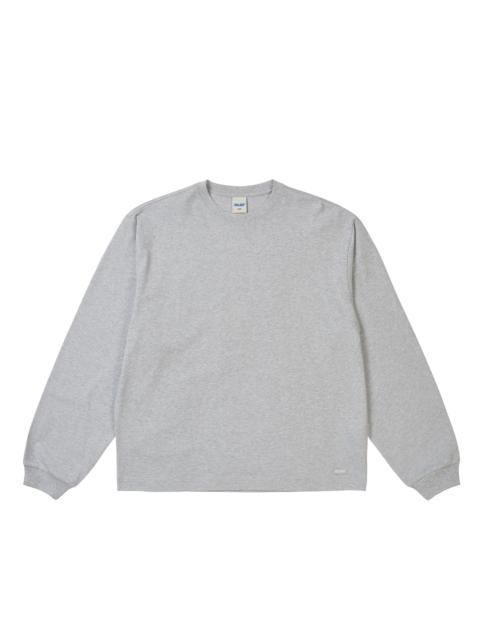 UNISEX LONGSLEEVE GREY MARL