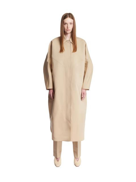 Beige Vada Cotton Parka