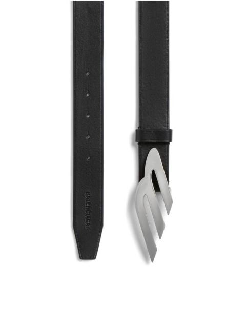 BALENCIAGA Men's 3b Belt in Black | REVERSIBLE