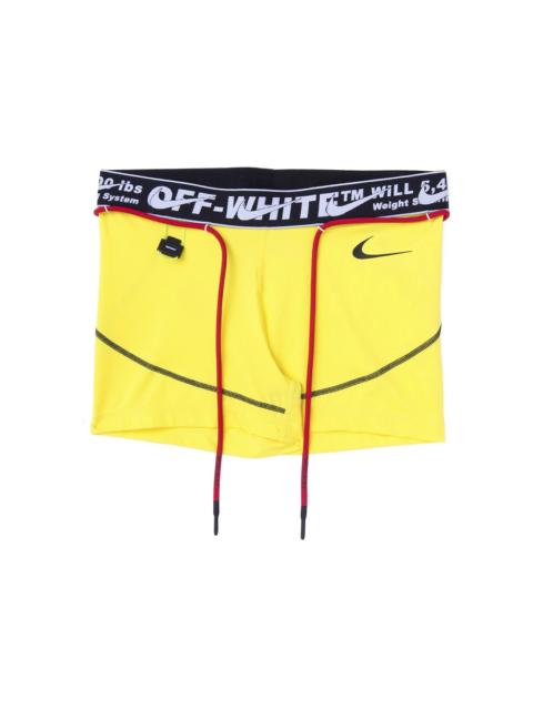 OFF-WHITE x Nike Women's Training Shorts Opti Yellow
