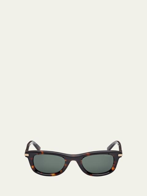 Men's Acetate Square Sunglasses