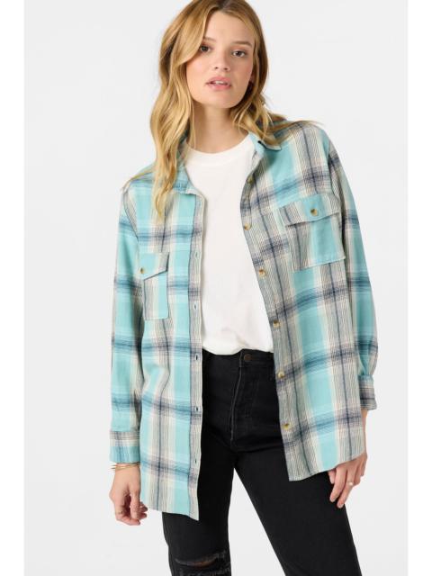 Brooks Flannel Long Sleeve Top