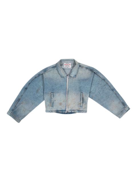 Rose denim jacket