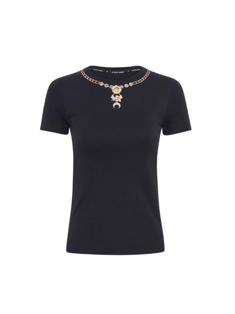 TROMPE L'ŒIL JEWELRY JERSEY BABY FIT T-SHIRT