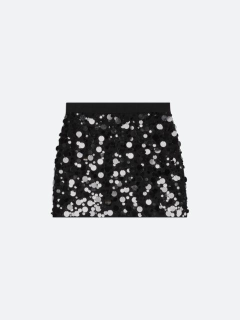 PAILLETTE MINI SKIRT