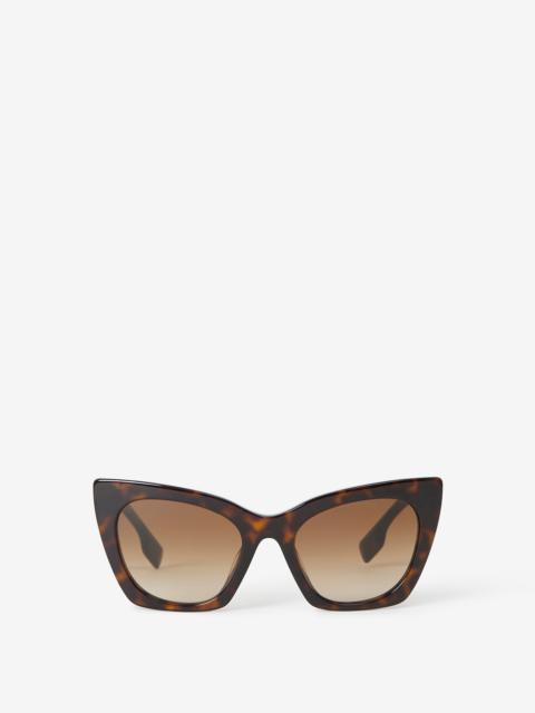 Logo Detail Cat-eye Frame Sunglasses