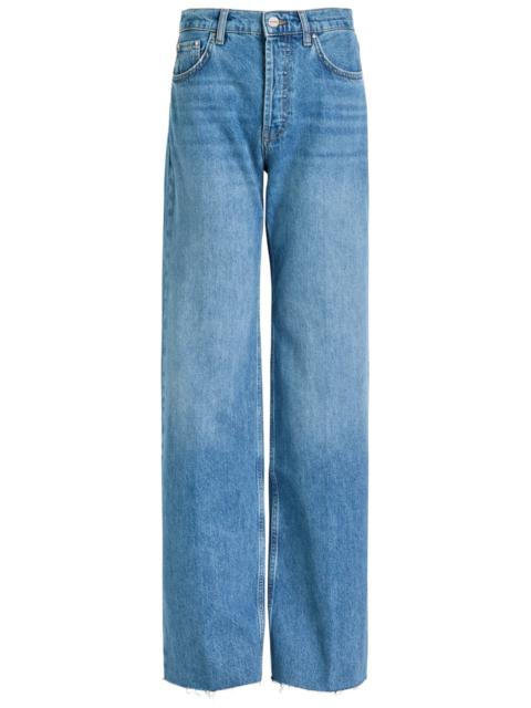 Anine Bing Hugh Wide-leg Jeans