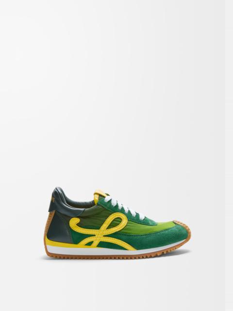Flow Runner 2.0 in nylon and suede