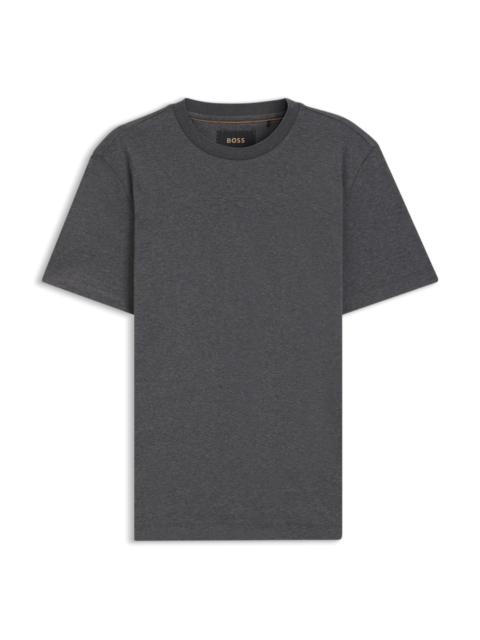 REGULAR-FIT T-SHIRT IN MERCERIZED COTTON