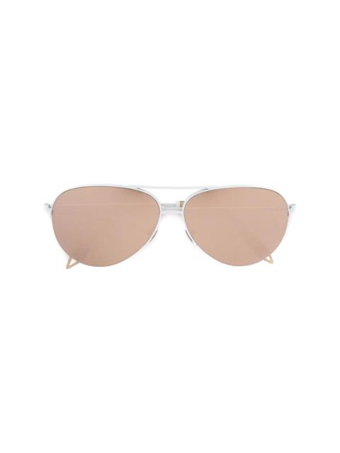 pilot-frame sunglasses