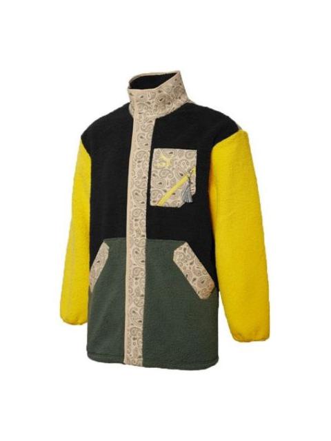 PUMA Unisex Paisley Lamb Wool Jacket Yellow 534984-51