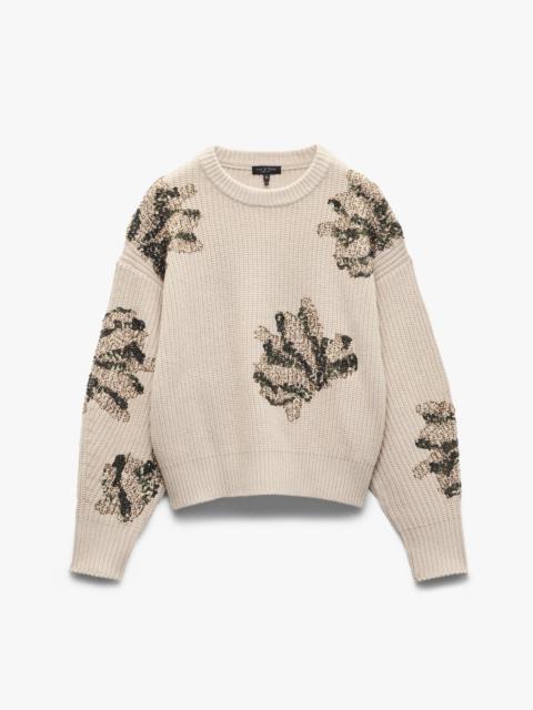 Julie Sequined Wool Sweater