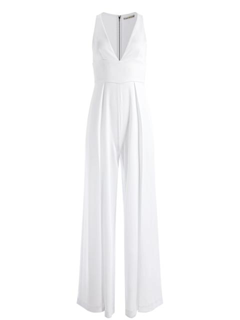 MYRTLE DEEP V-NECK WIDE LEG JUMPSUIT