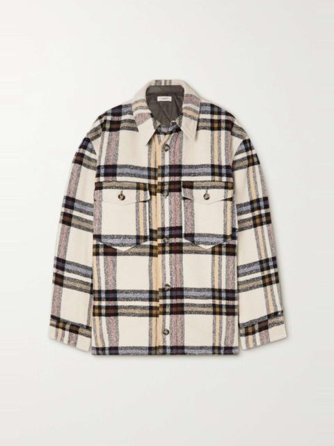 Ervey checked flannel jacket