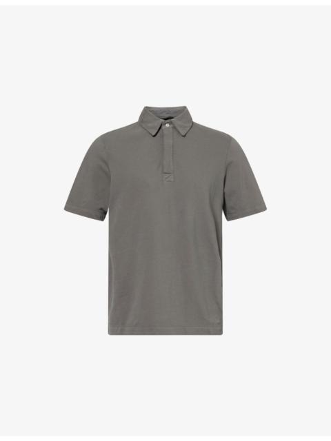 Regular-Fit Short-Sleeve Cotton Polo Shirt