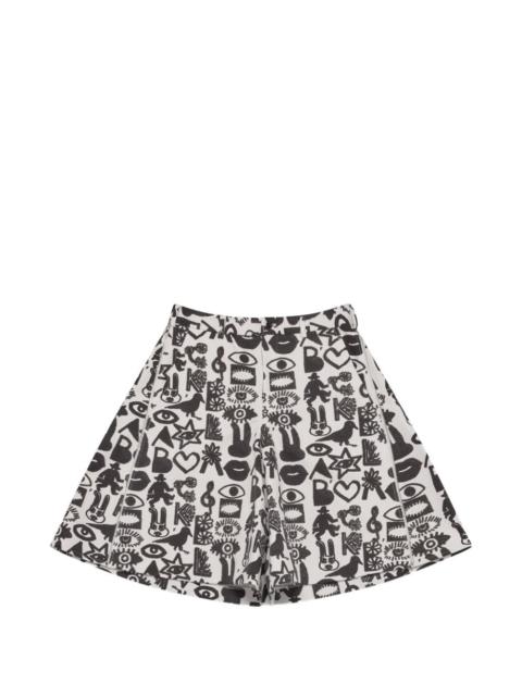 printed shorts