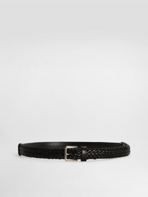 Calfskin belt