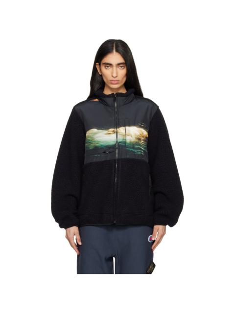 SSENSE Exclusive Black Polartec Boa Fleece Jacket