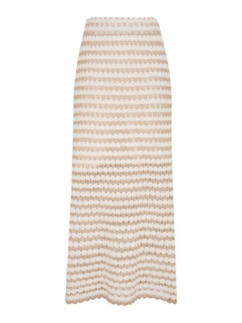 TALLOW CROCHET MIDI SKIRT