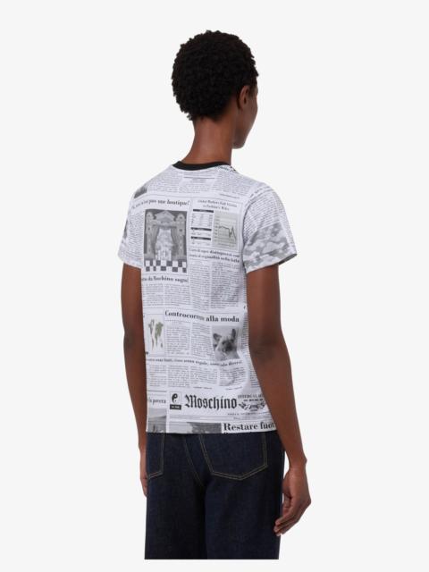 PRINTED ORGANIC COTTON JERSEY T-SHIRT