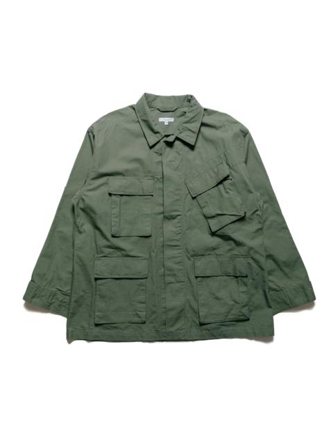 BDU Jacket Olive Cotton Ripstop