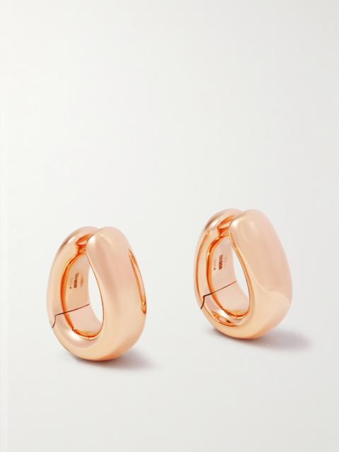 Iconica 18-karat Rose Gold Clip Earrings