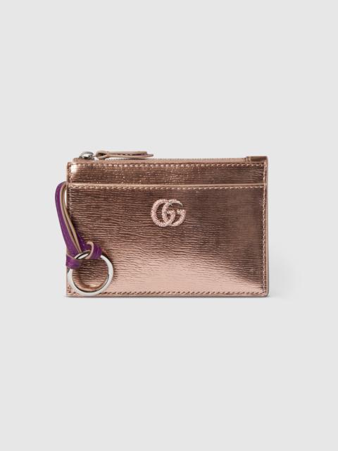 GG Marmont zip key pouch