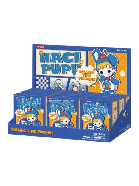 Pop Mart Hacipupu Rolling Time Machine Series Fridge Magnet Silicone Clip Sealed Case (9 Blind Box)