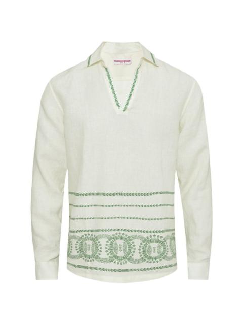 Ridley V-neck long-sleeve T-shirt