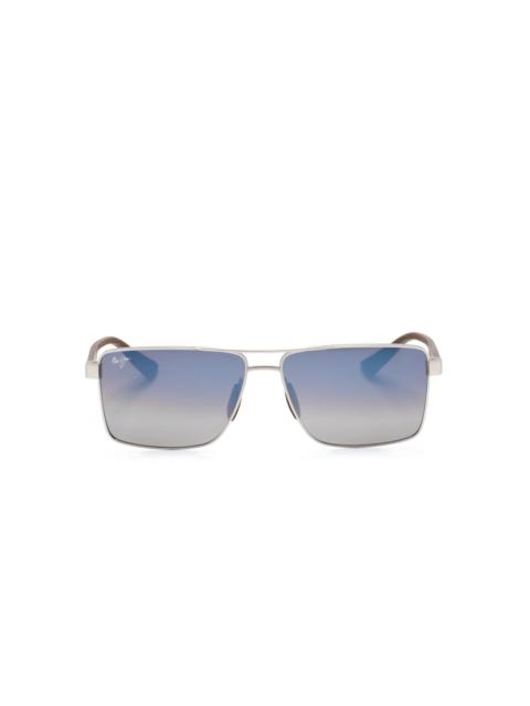 Piha rectangle-frame sunglasses