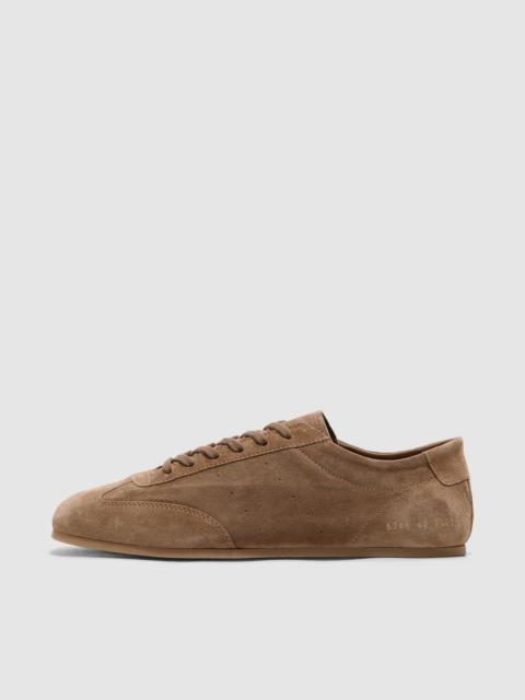 Winter driving suede shoe