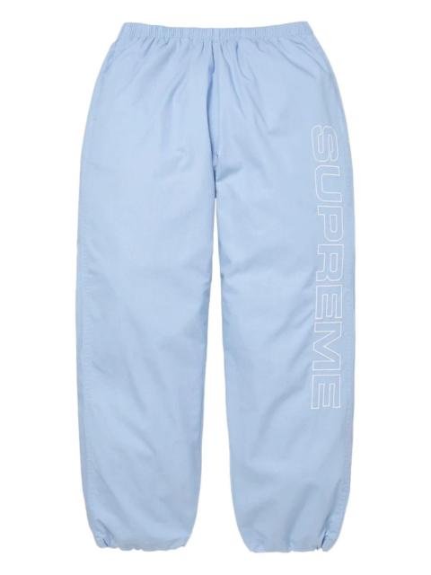 logo-print track trousers